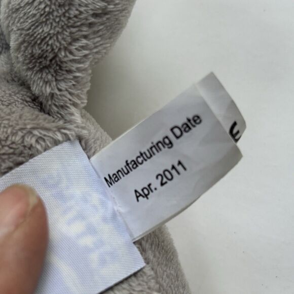 The Petting Zoo Grey Manatee Plush Stuffed Animal Ocean Mammal Toy 2011 9 in. - Picture 11 of 12